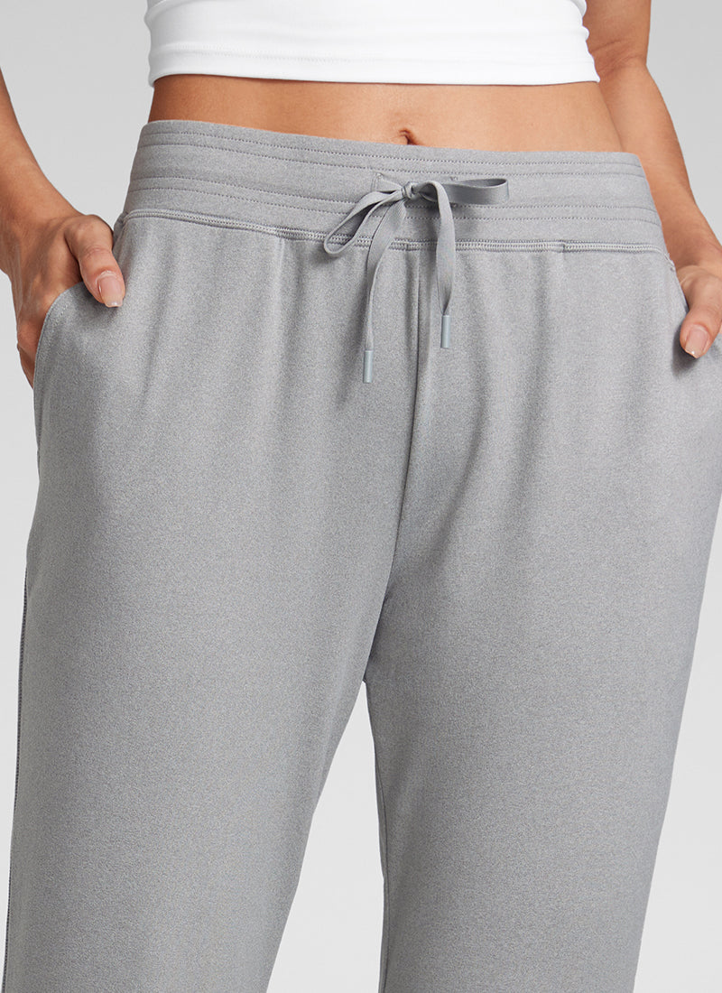 CRZ YOGA Women's Cloud Jersey Capri Joggers 25'' with Pockets
