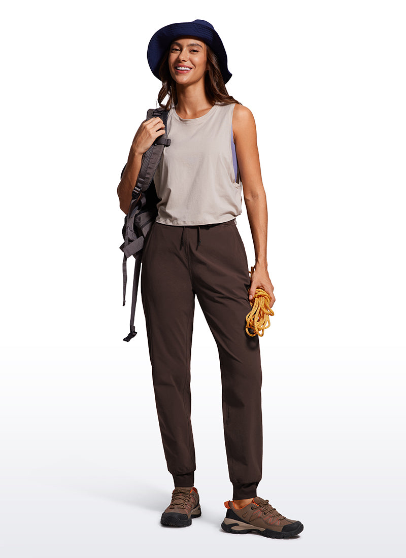 Breathable Drawstring Pocket Jogger 28.5”