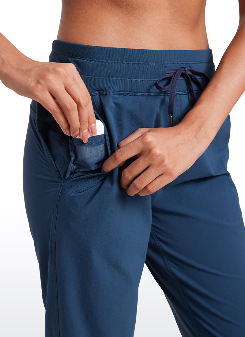 Breathable Drawstring Pocket Jogger 28.5”