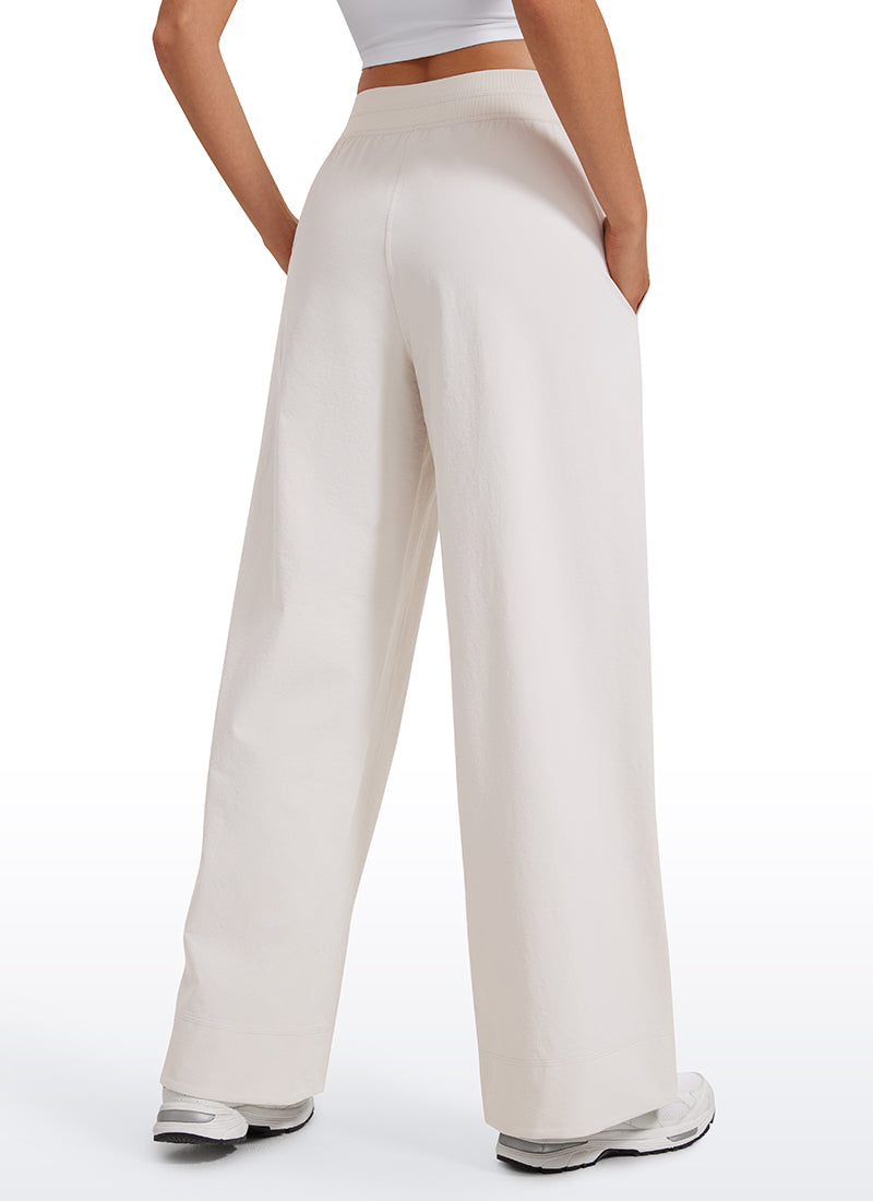 Stretch Wide Leg Casual Pants 30