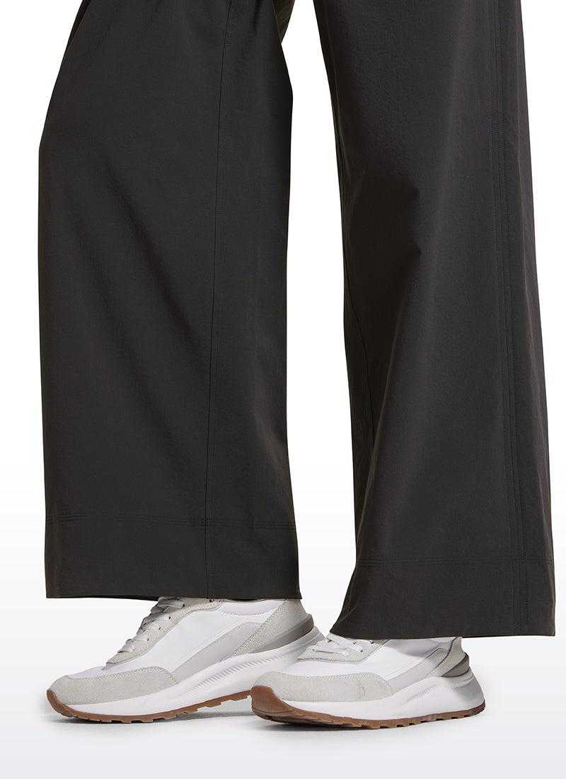 Stretch Wide Leg Casual Pants 30