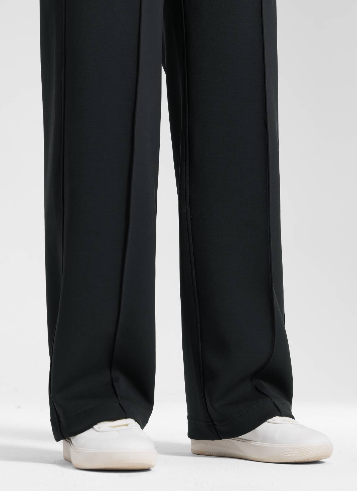 CRZ YOGA Women's SoftAura Casual Mid Rise Pocket Straight Leg Pant 30