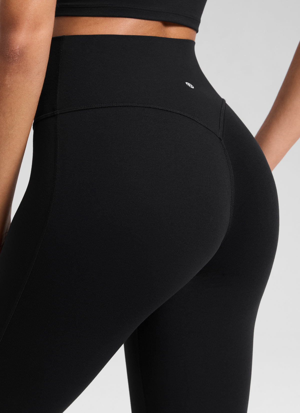 CRZ YOGA Women's Softretch High Rise No Front Seam Flare Legging 31
