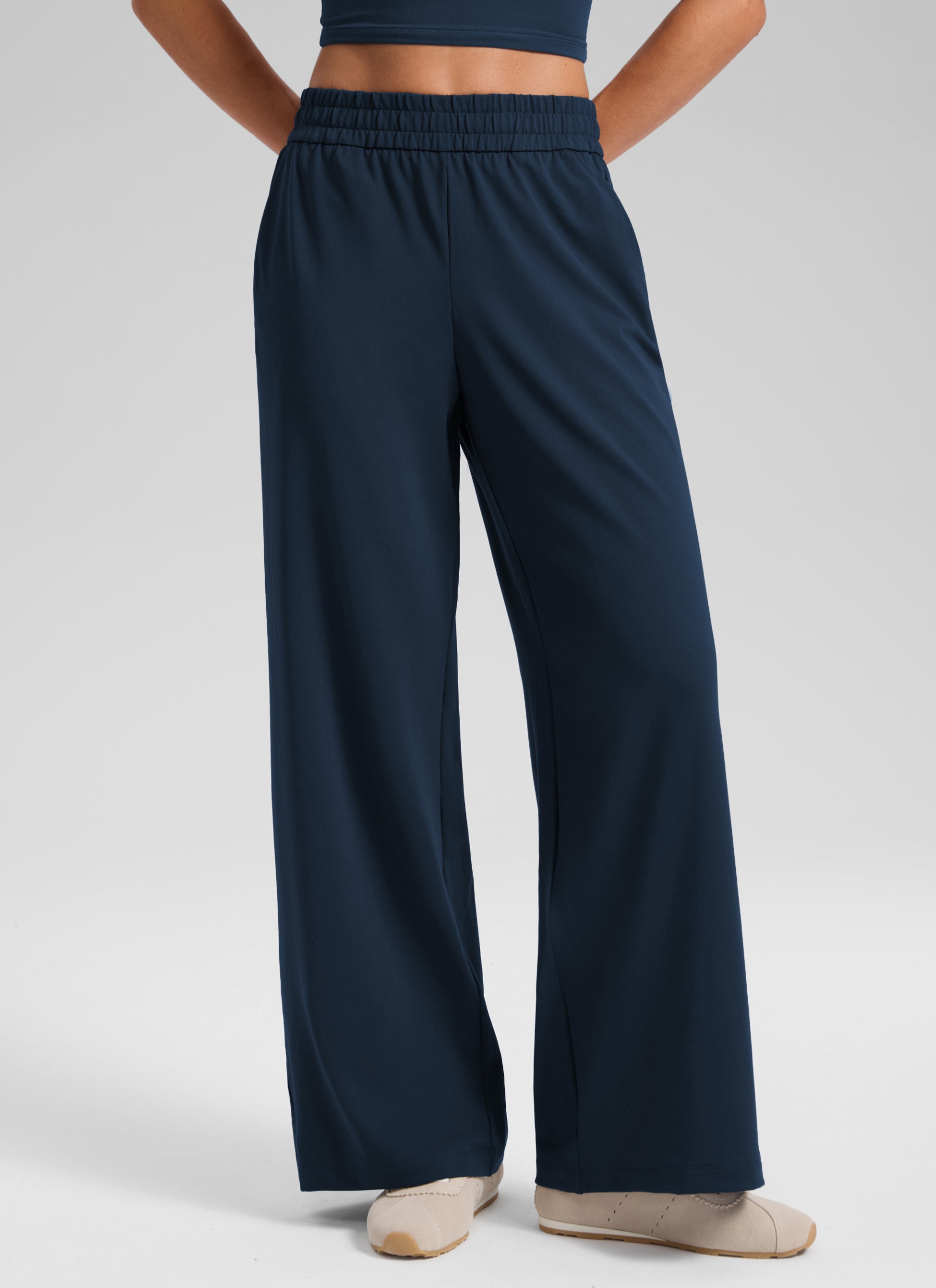 CRZ YOGA Women's Performance Wide Leg Casual Pant 30