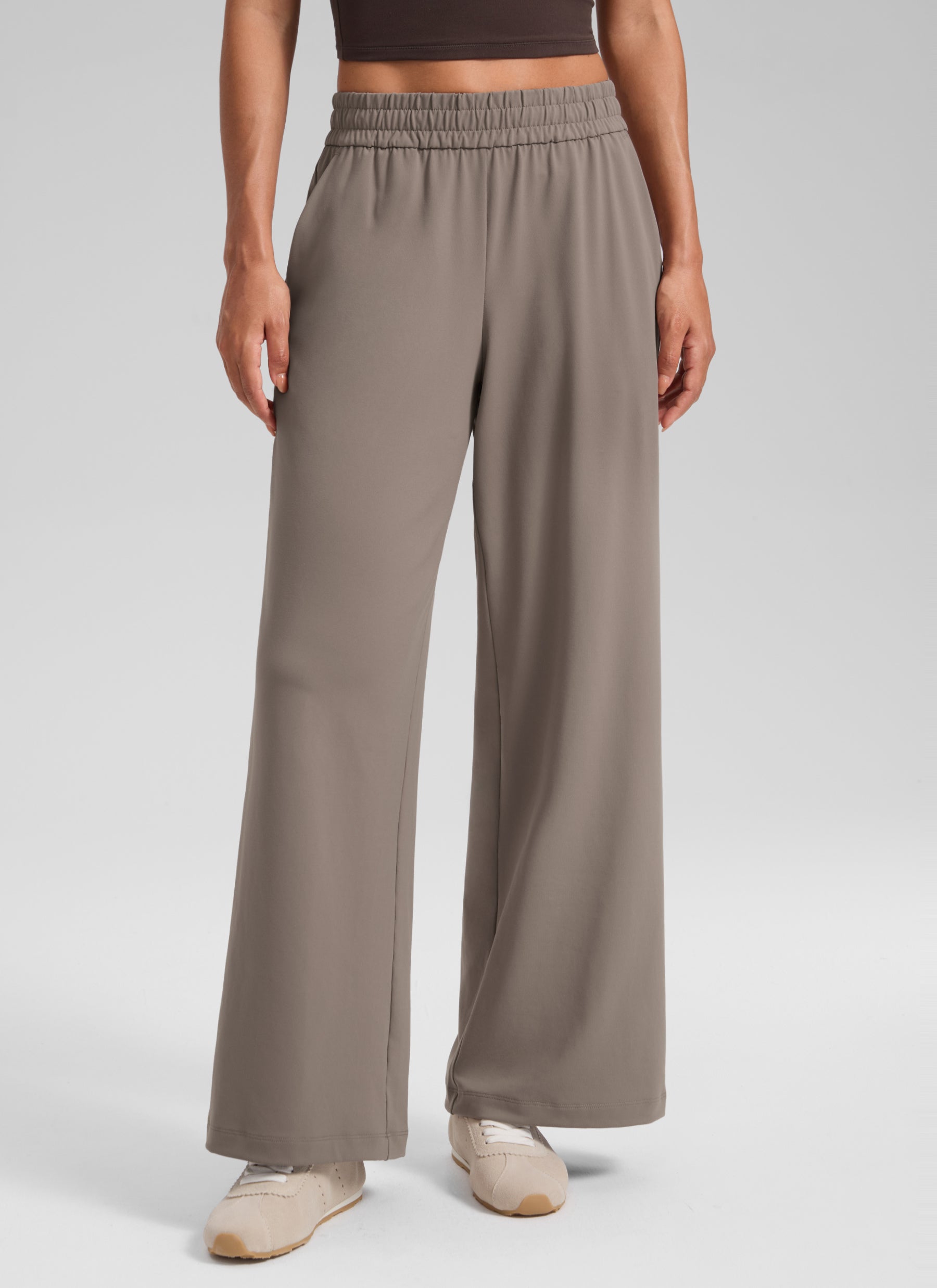 CRZ YOGA Women's Performance Wide Leg Casual Pant 30
