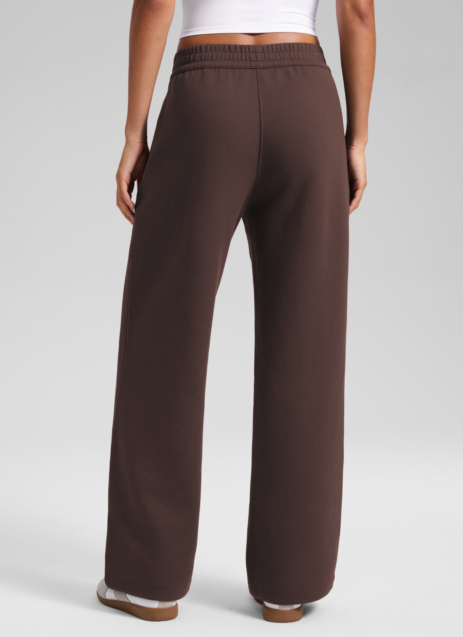 CRZ YOGA Women's Casual Soft Spacer Straight Leg Sweatpant 29