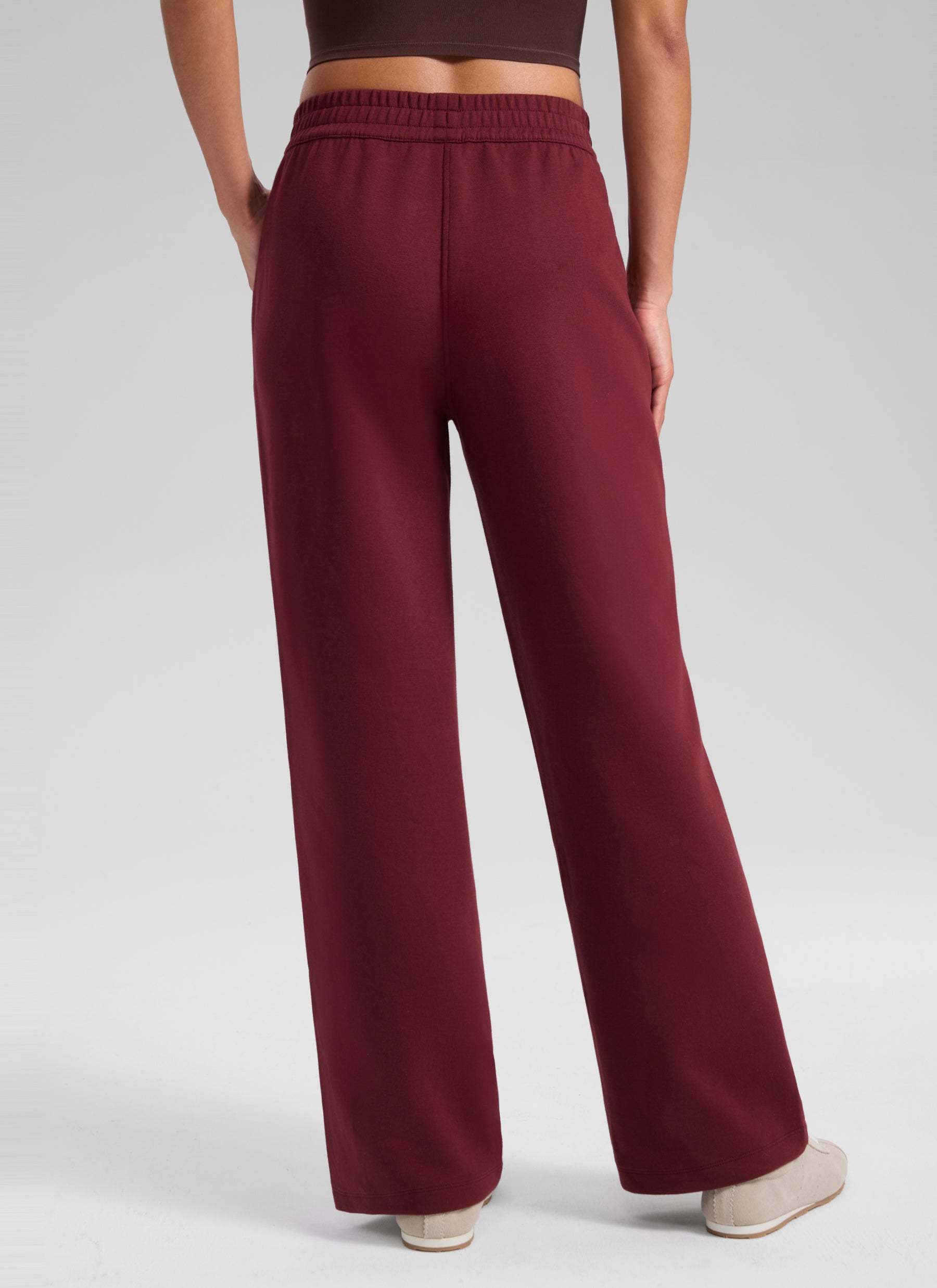 CRZ YOGA Women's Casual Soft Spacer Straight Leg Sweatpant 29