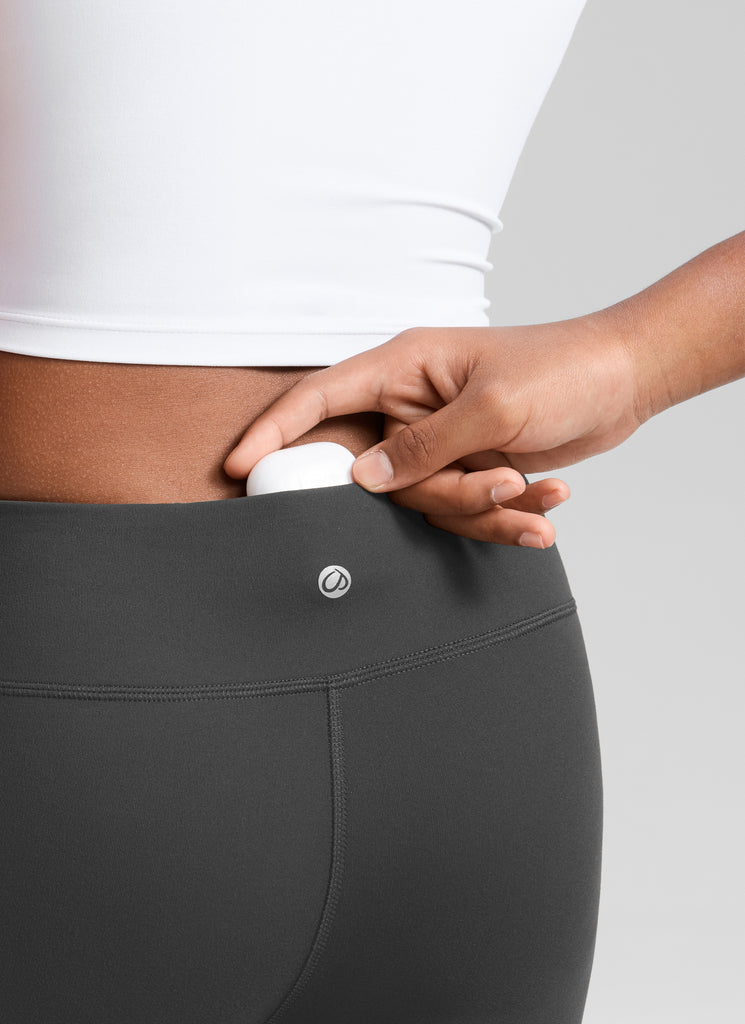 CRZ YOGA Girl's Active Sports Yoga Lounge Butterluxe Yoga Leggings Mysterious Grey