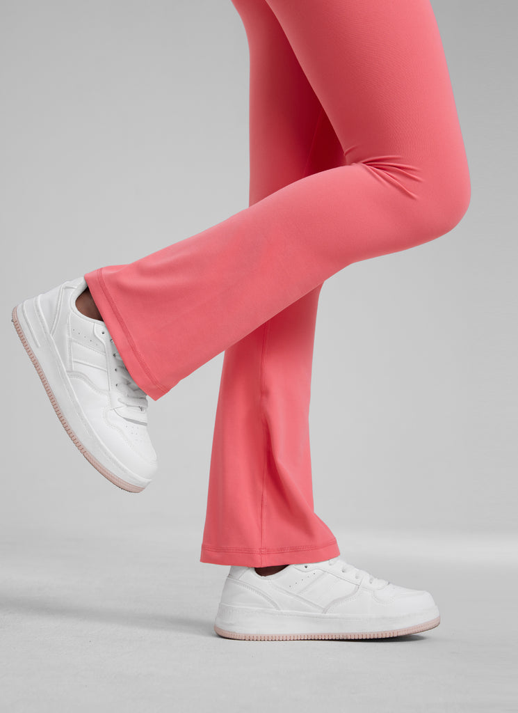 CRZ YOGA Girl's Active Sports Yoga Lounge Butterluxe Flare Leggings Tornado