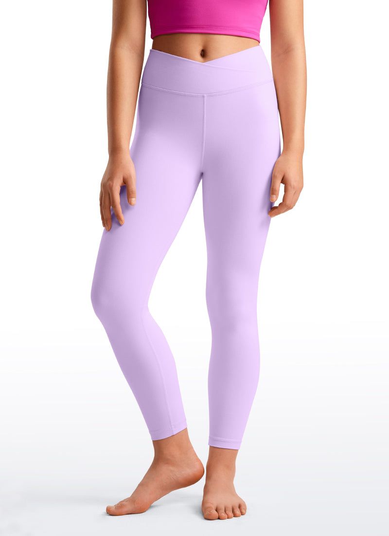 Butterluxe Girls Active Leggings - V Cross Waist