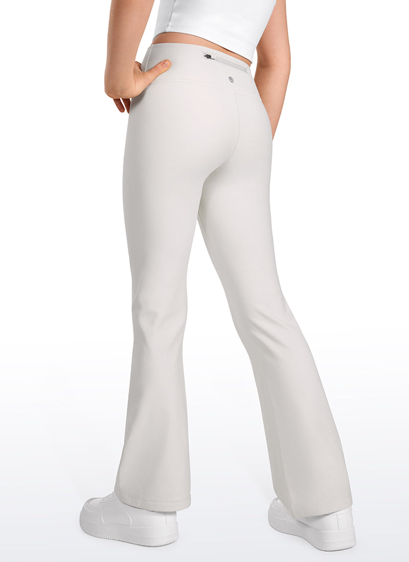 Winter White Bell Bottom Leggings BALEAF Womenu2019s Fleece Lined