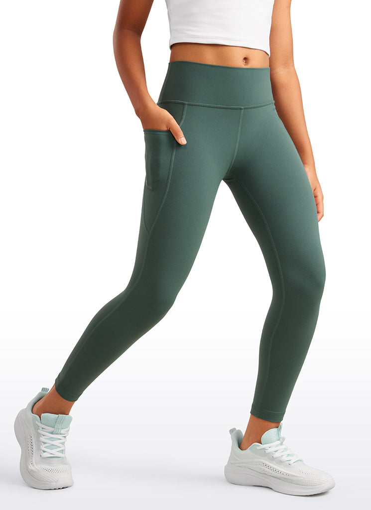 CRZ YOGA Girl's Active Sports Yoga Lounge Butterluxe Yoga Leggings Deep Red