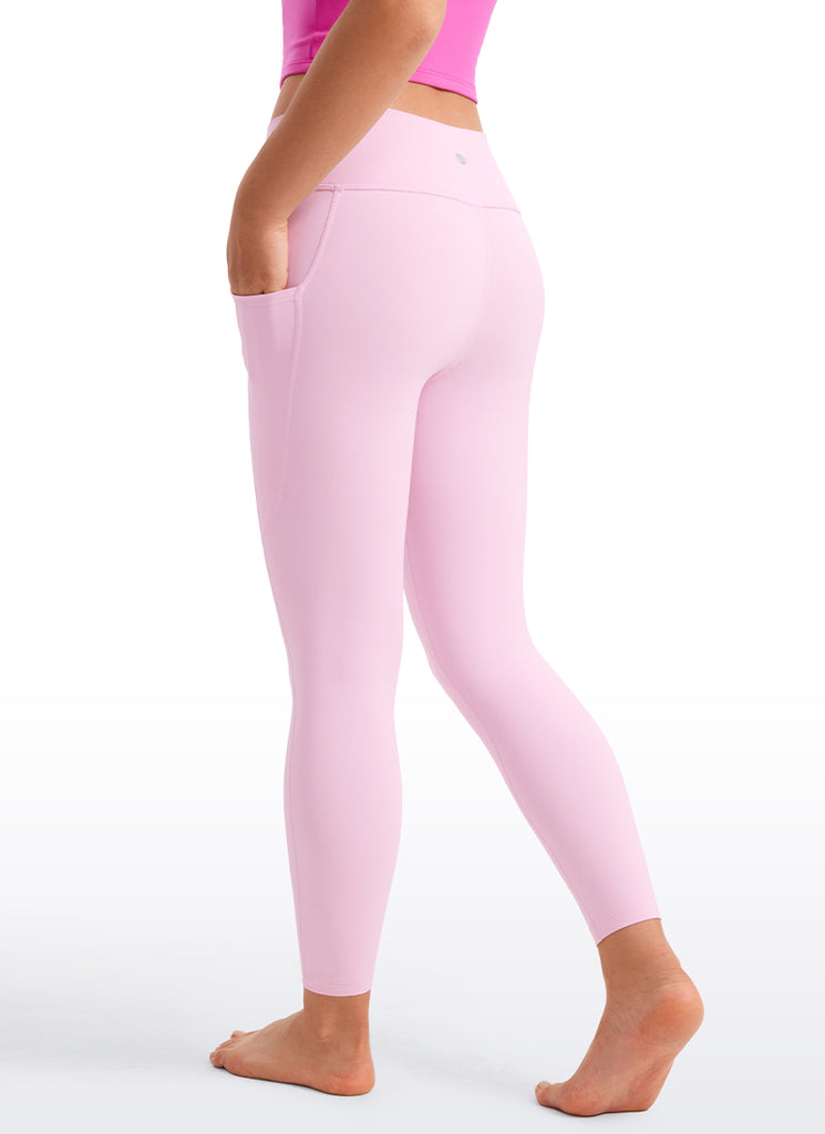 CRZ YOGA Girl's Active Sports Yoga Lounge Butterluxe Yoga Leggings Pink Peony