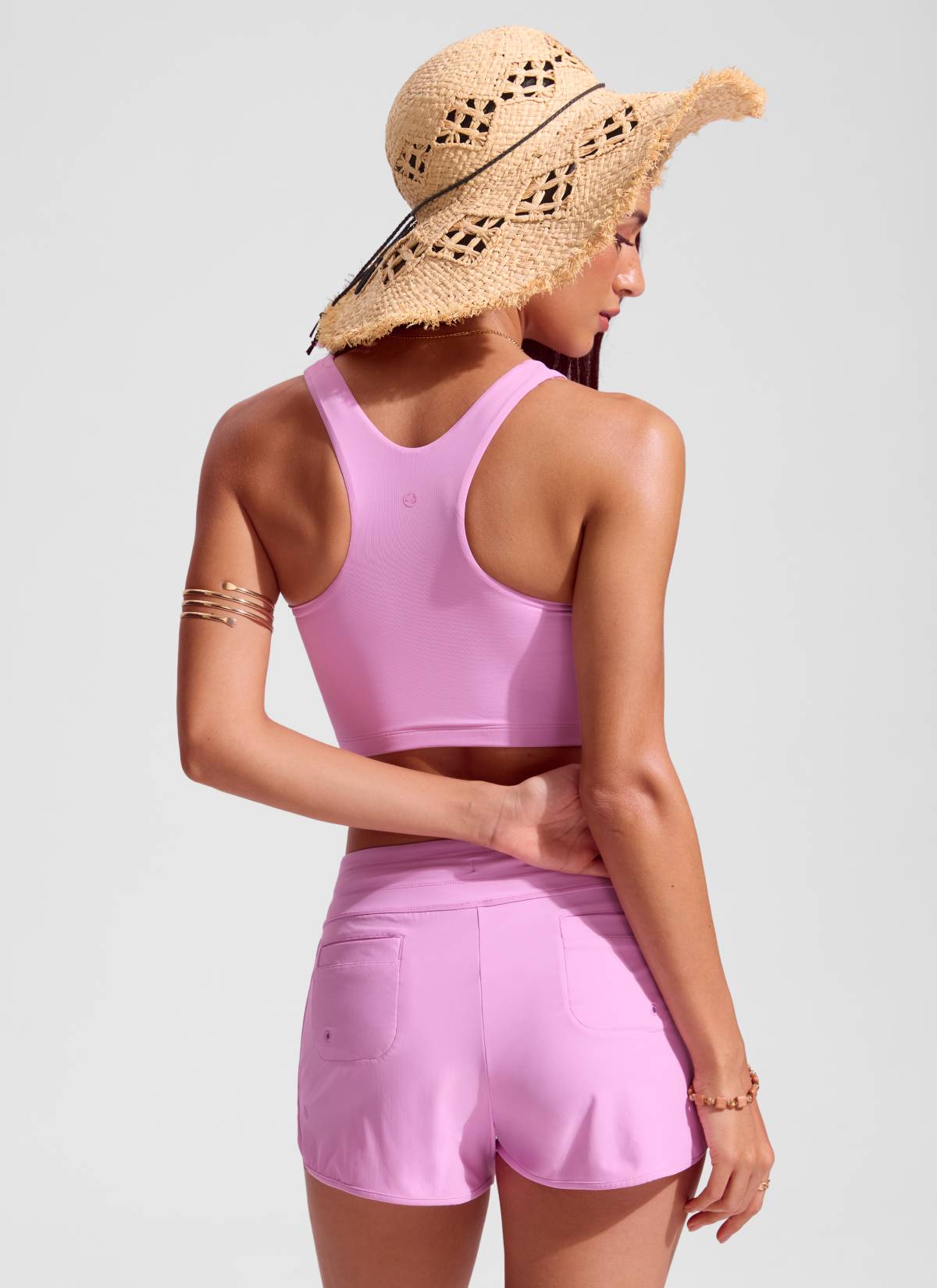 MarMar Swana badpak sunset zwempak roze