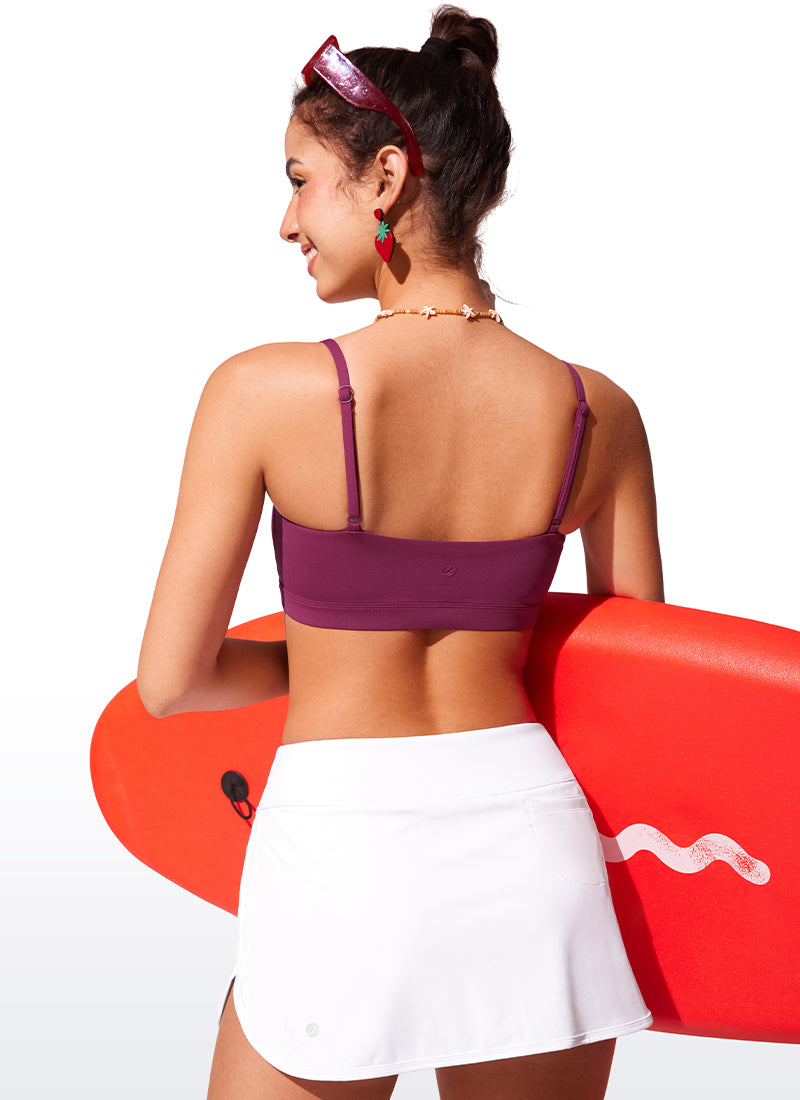 Adjustable Strap Padded Bikini Top