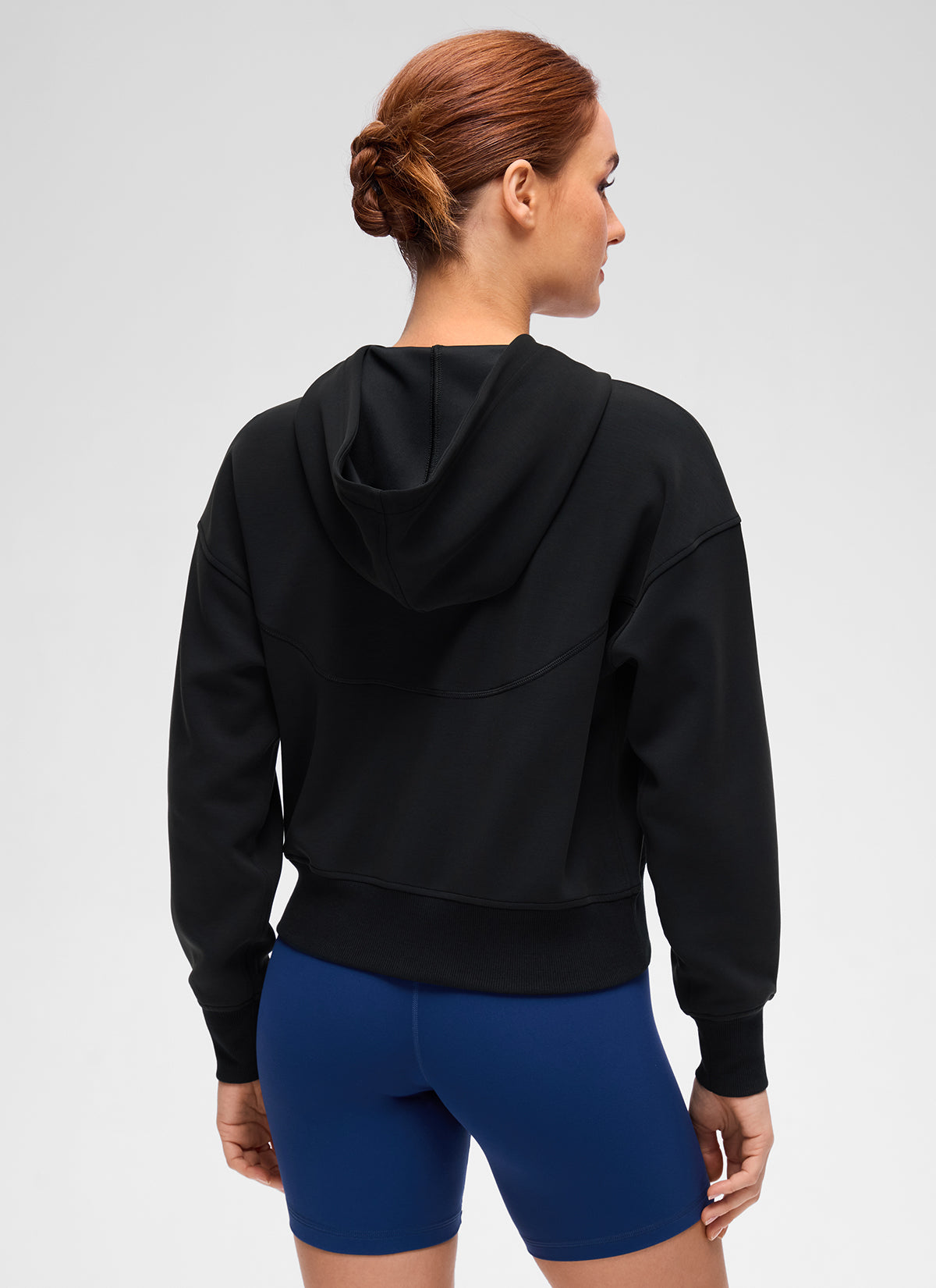 CRZ YOGA Women's SoftAura Casual Full Zip Waist Length Pocket