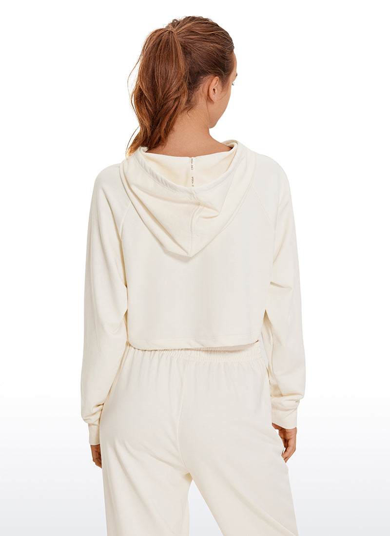 CRZ YOGA Womens French Terry Loose Fit Down the Street