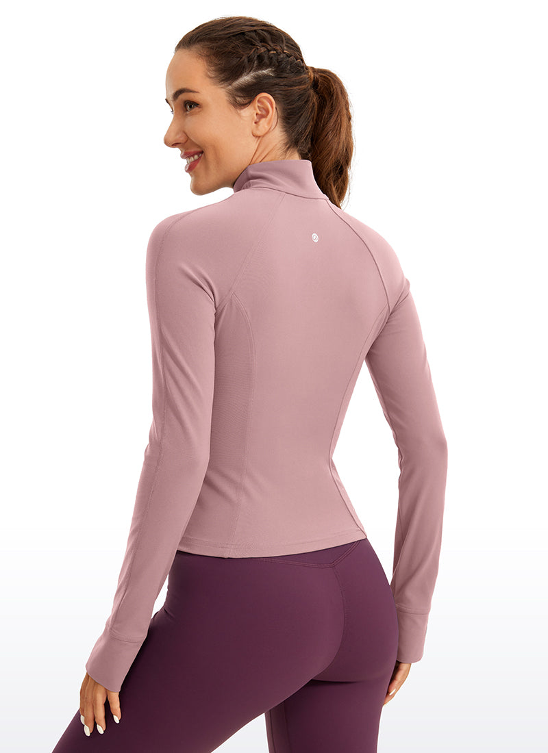 Butterluxe Waist-Length Full Zip Jackets