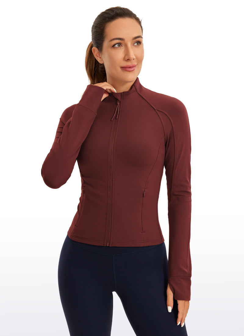 Butterluxe Waist-Length Full Zip Jackets