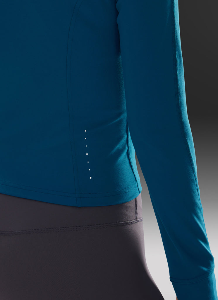 CRZ YOGA Women's Butterluxe Cropped Pocket Outerwear Full Zip Jackets Olive Green