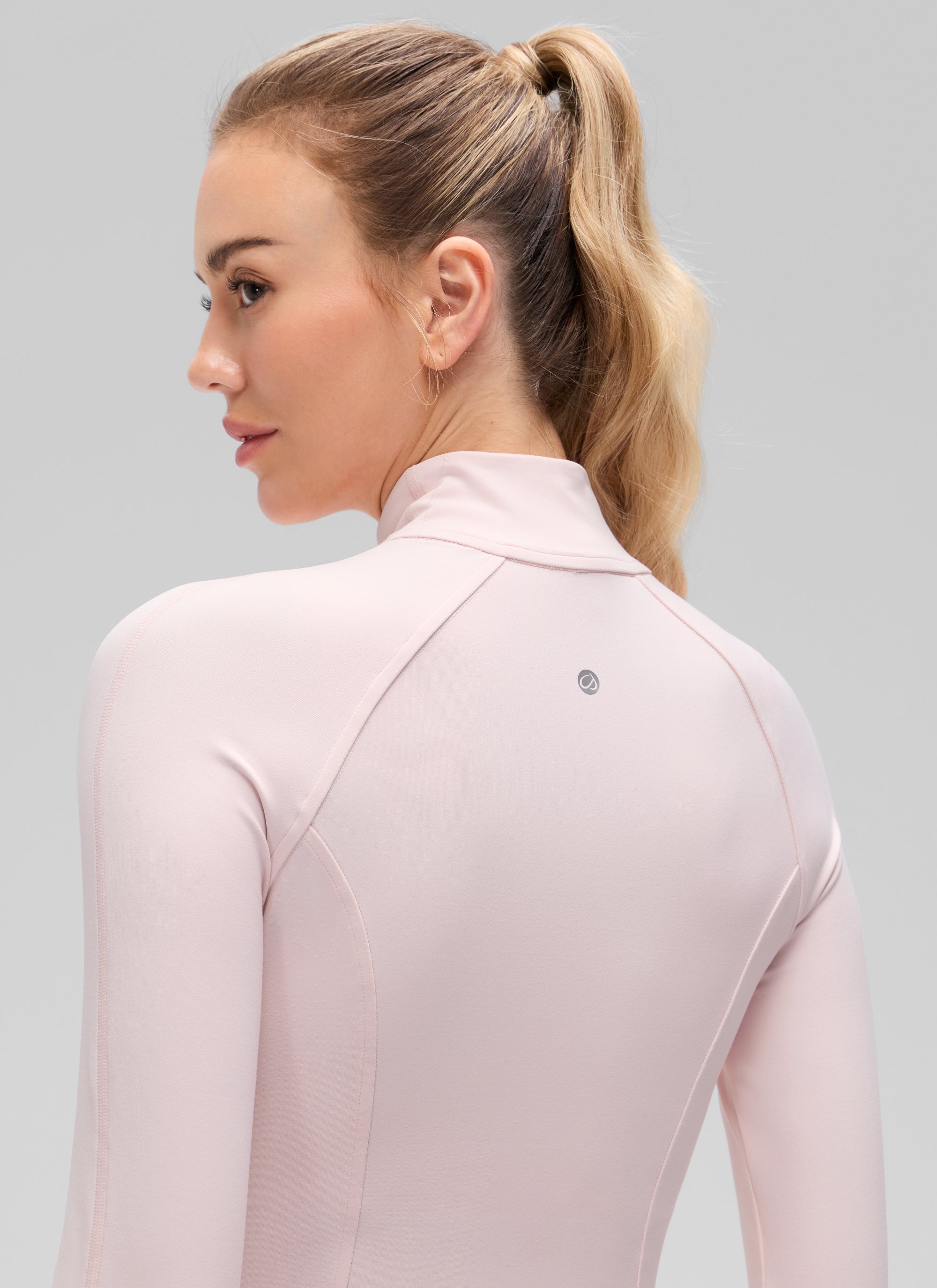 CRZ YOGA Women's Butterluxe Cropped Pocket Outerwear Full Zip