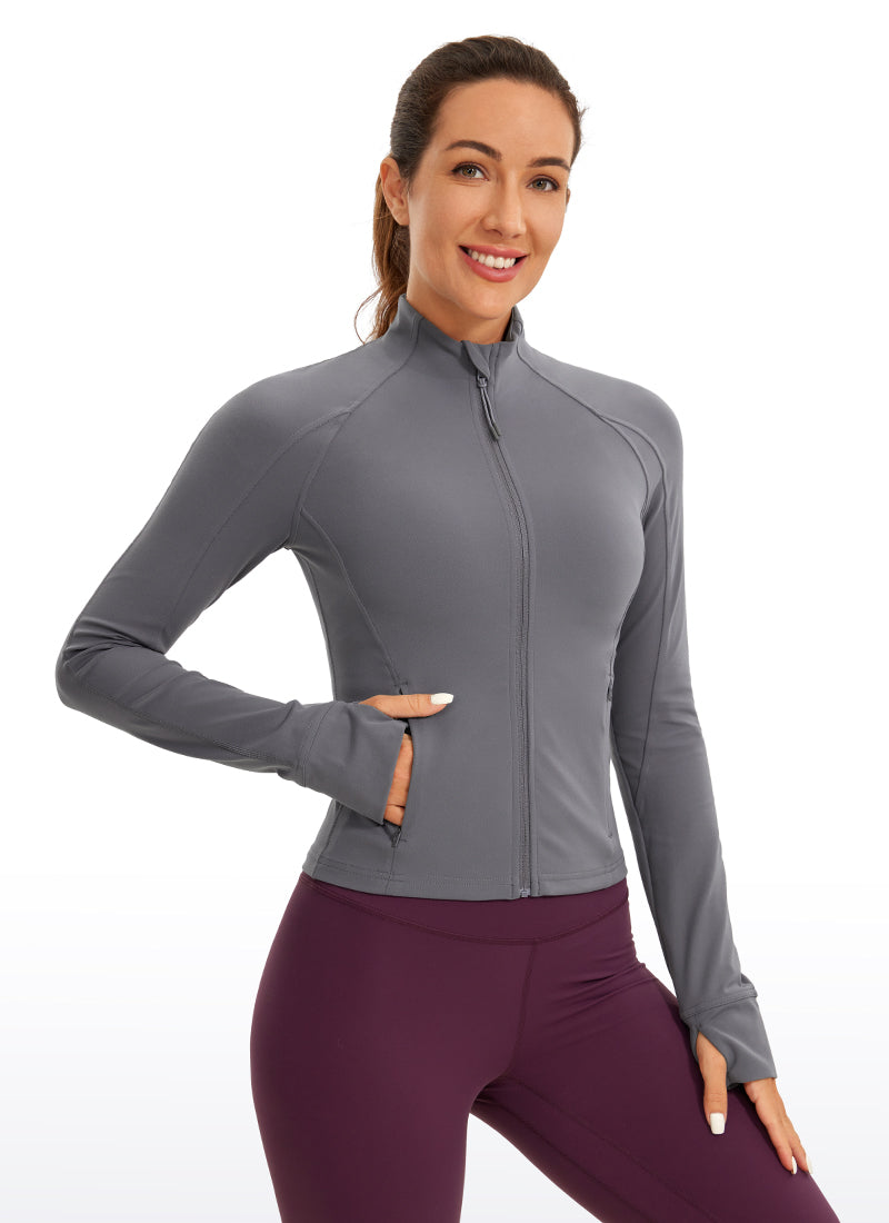 Butterluxe Waist-Length Full Zip Jackets