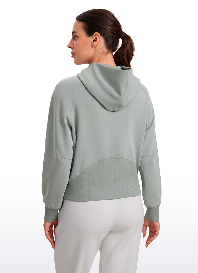 SoftAura Full Zip Pullover Hoodie