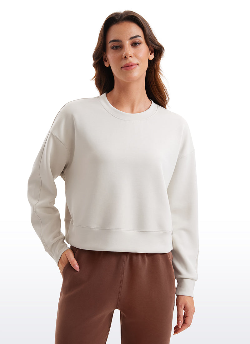 SoftAura Pullover Crewneck Sweatshirts