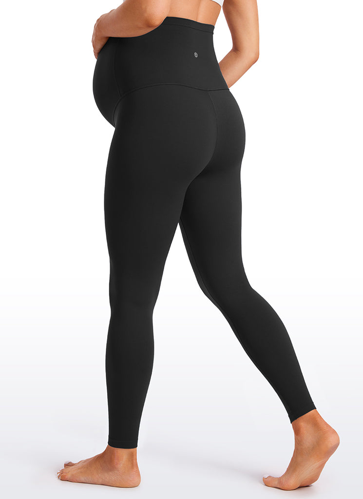 CRZ YOGA Women's Maternity Leggings Super High Rise Butterluxe 30'' True Navy