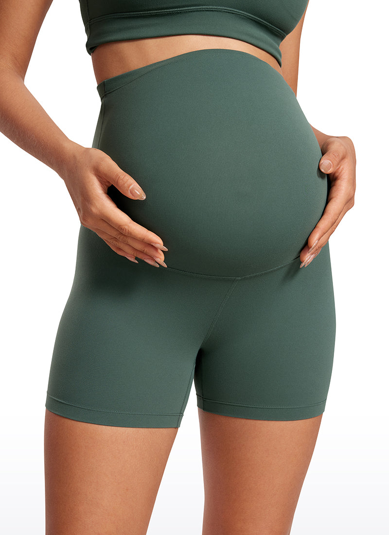 Butterluxe Maternity Shorts 4''- Super High Waist