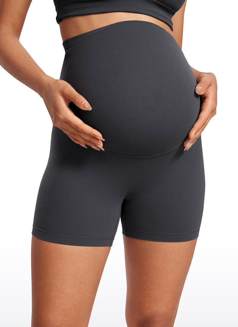 Butterluxe Maternity Shorts 4''- Super High Waist