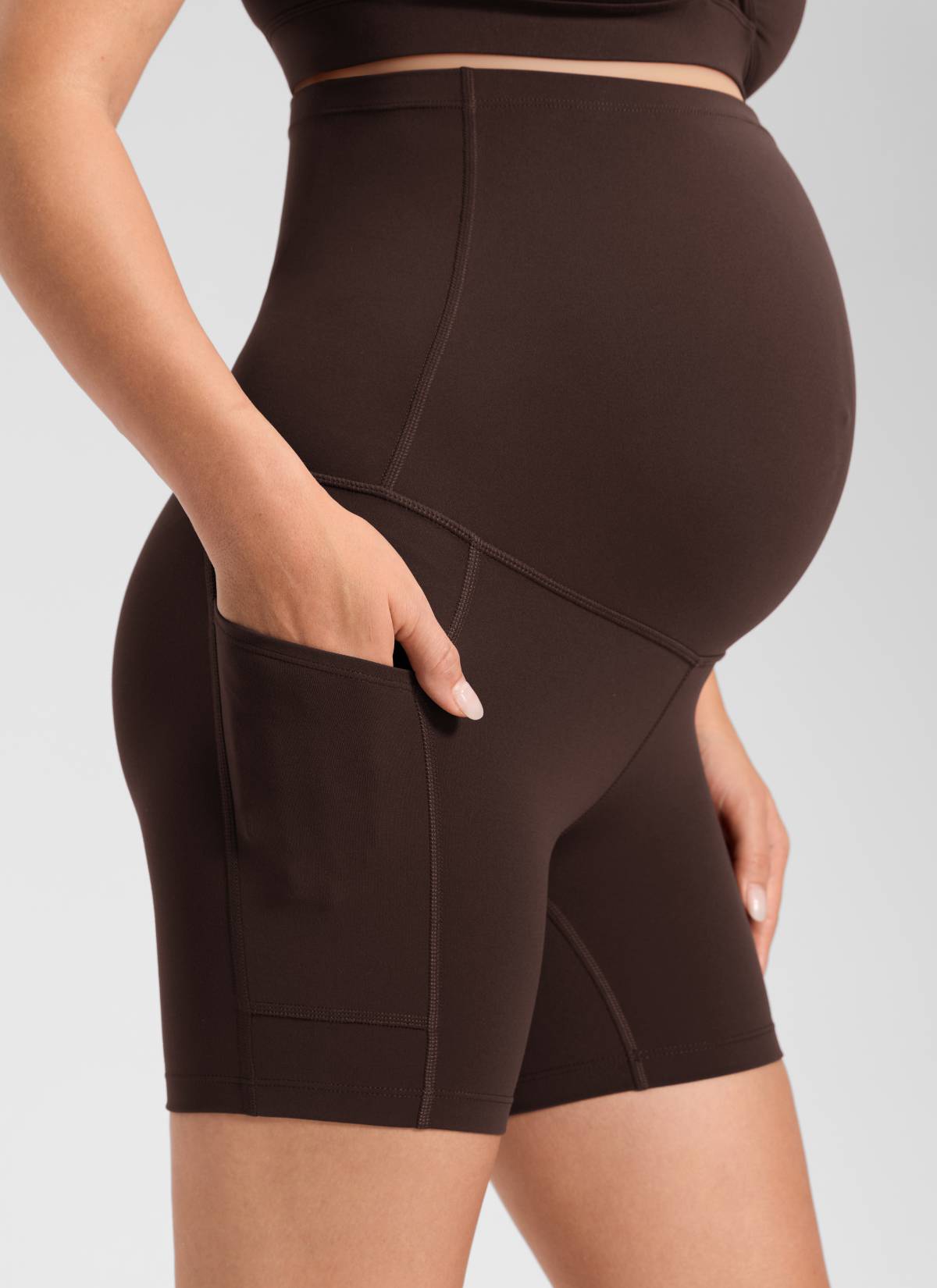 CRZ YOGA Women's Butterluxe Zwangerschapslegging 25 - Over Bump Workout Leggings Zwangerschap Zachte Buik Ondersteuning Yoga Broek Black Tie Dye Flowers M CRZ YOGA Women's Butterluxe Zwangerschapslegging 25 - Over Bump Workout Leggings Zwangerschap Zachte Buik Ondersteuning Yoga Broek Black Tie Dye Flowers M