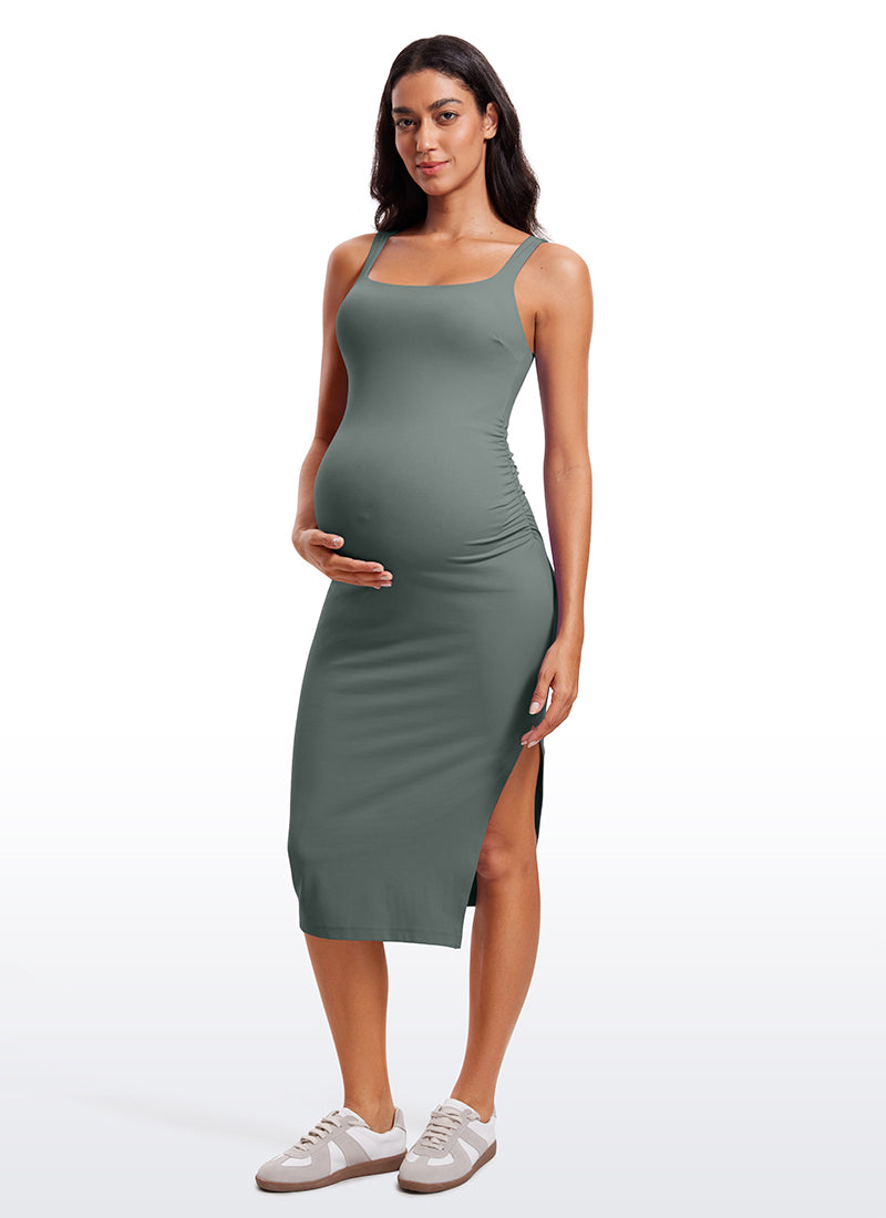 Butterluxe Sleeveless Tank Maternity Dress