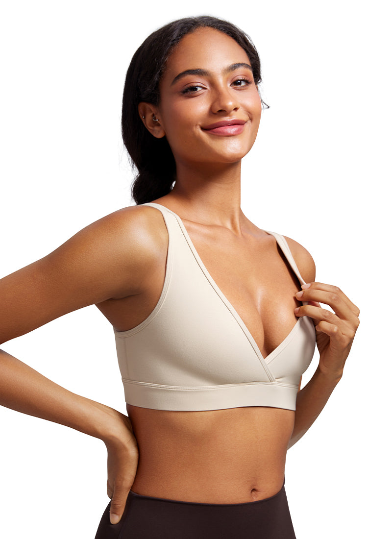 Butterluxe Maternity Nursing Crossover Wireless Bras