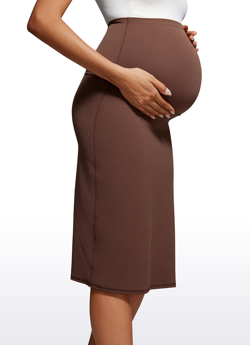 Butterluxe Maternity Midi Skirts