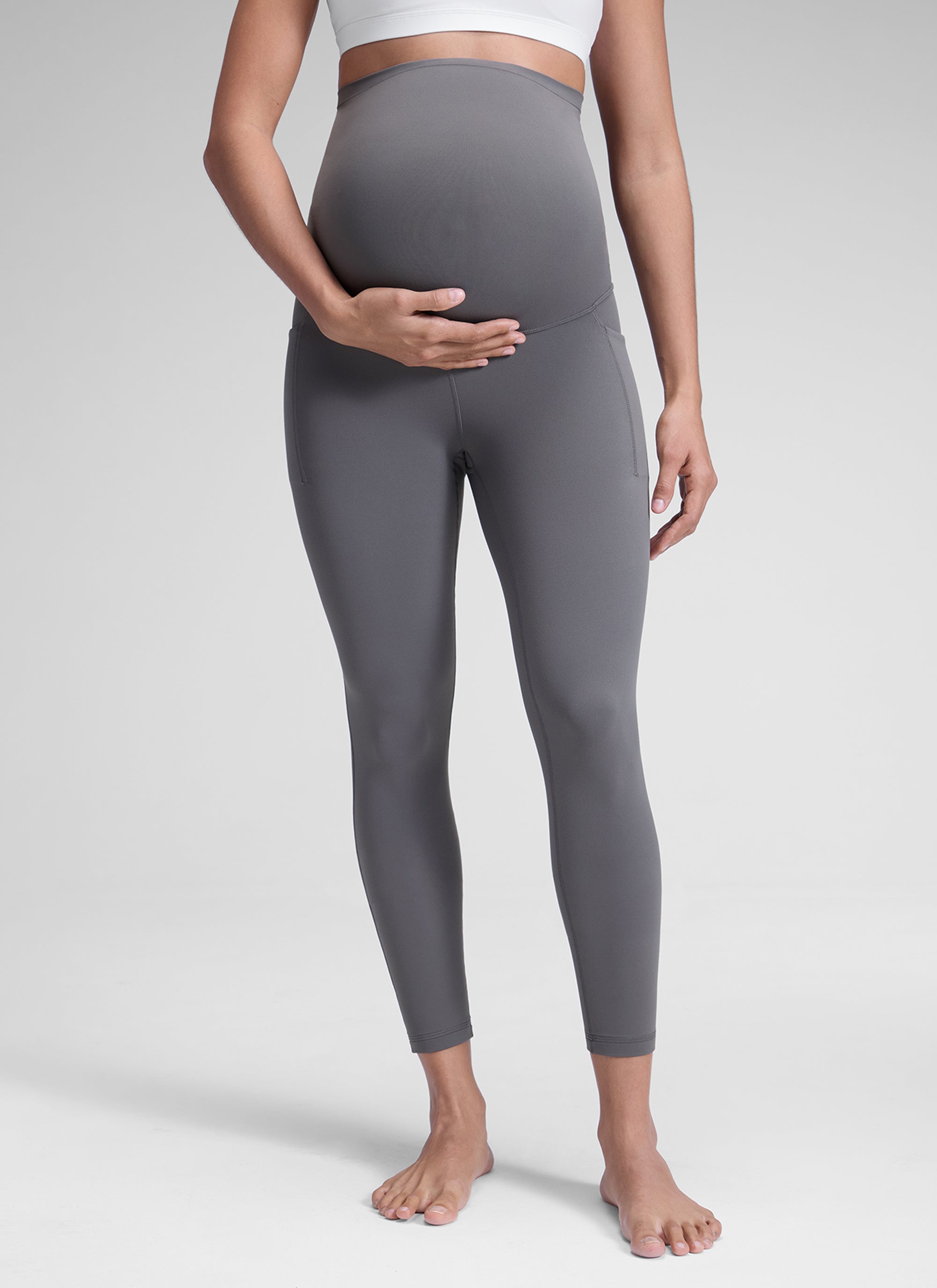 Legging De Maternité CRZ Yoga Butterluxe - Noir Taille S - Taille Haute (Petit Défaut)