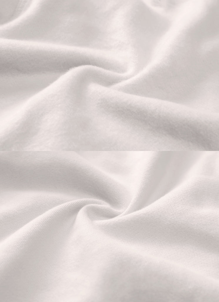 CRZ YOGA Womens Cotton Fleece Lined High Rise Sweatpants Joggers 28'' Milky White