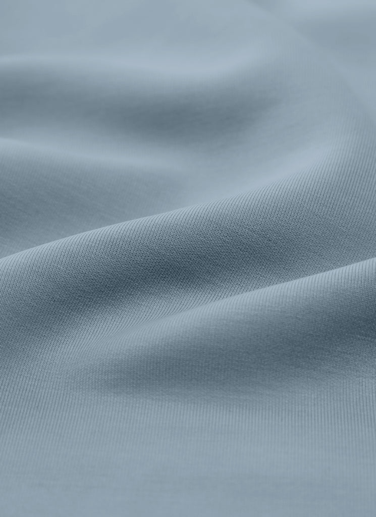 CRZYOGA Women SoftAura Sweat Shorts 4” with Pockets Drawstring Belgian Blue