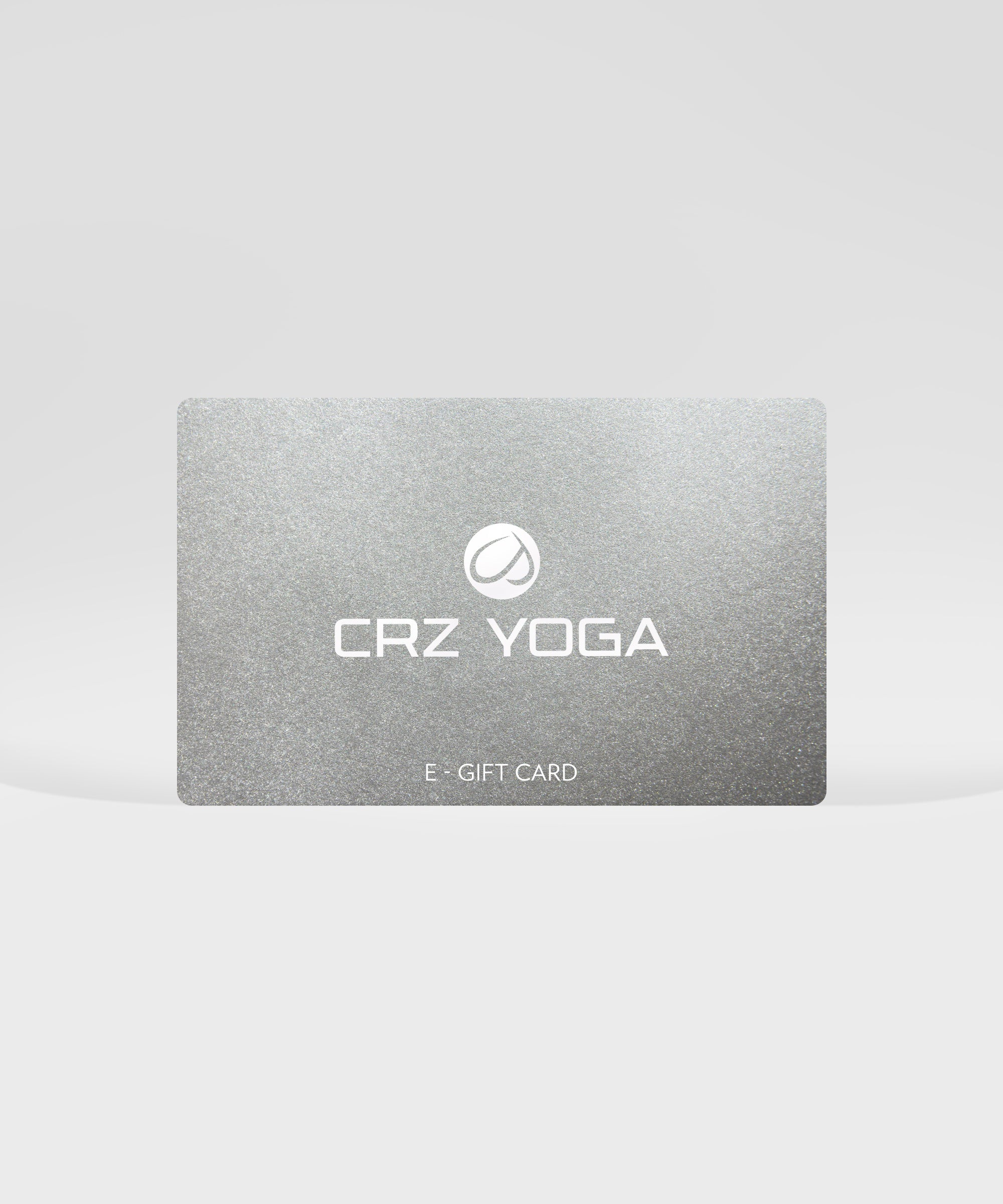 CRZ YOGA E-GIFT CARD