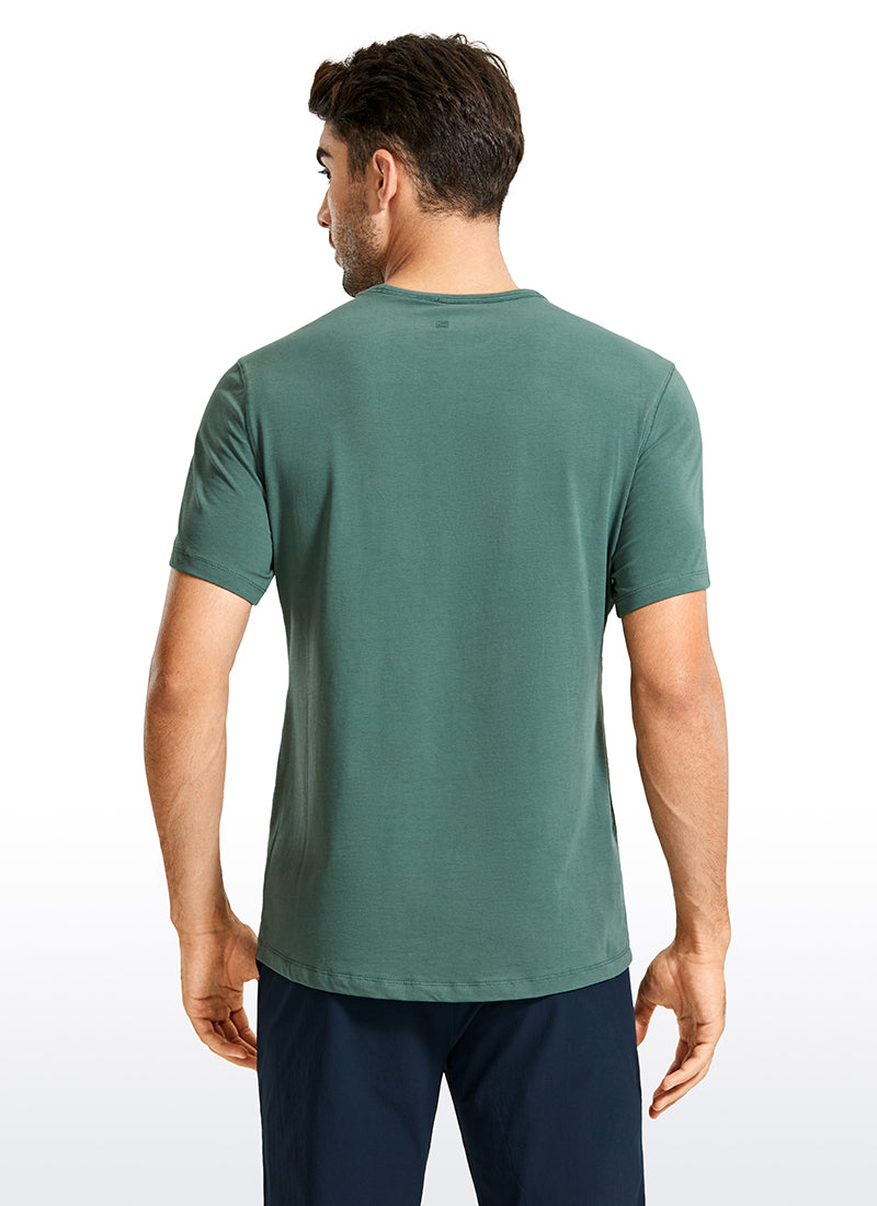 Pima Cotton Short Sleeves