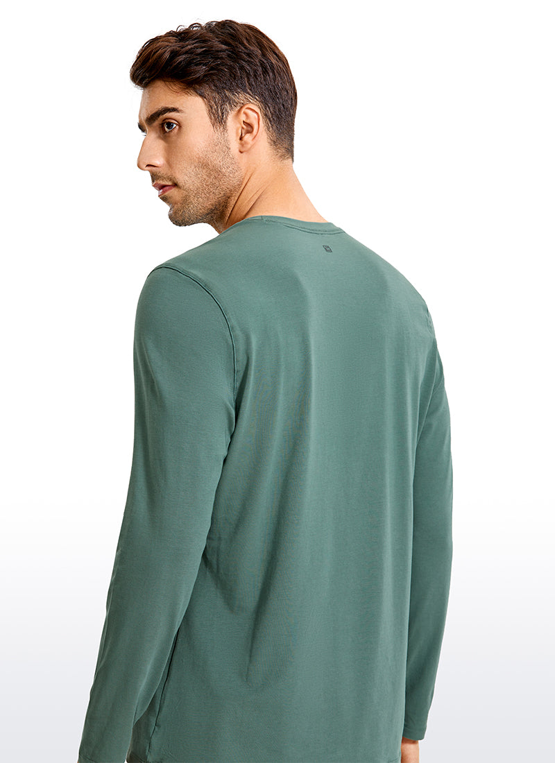 Pima Cotton Long Sleeve