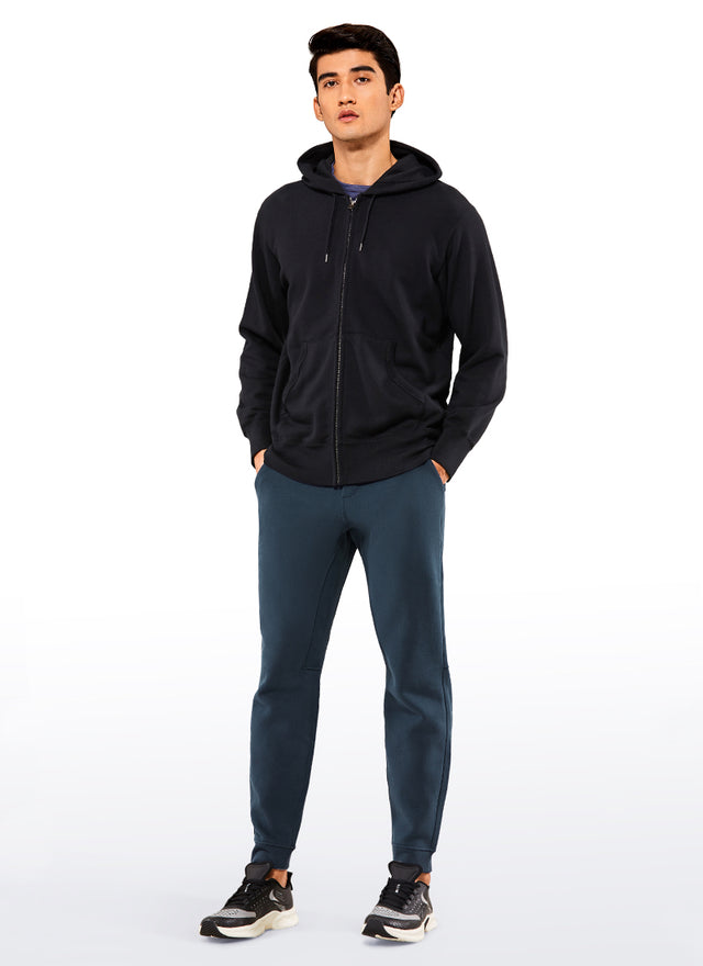 Cotton Fleece Lined Joggers 29''