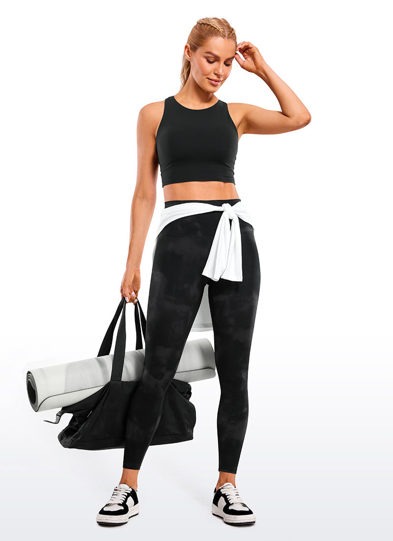 CRZ YOGA Women's Yoga Slim Fit Tops Butterluxe Half-Zip Long Sleeve