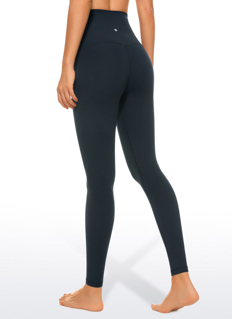 CRZ YOGA Damen Bootcut Leggings High Waist - Butterweiche Flared Yoga Hose | 74-85cm Innenlänge