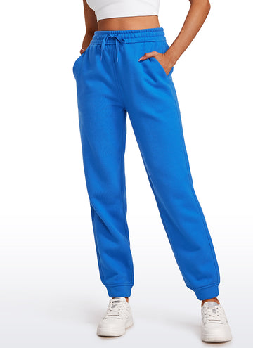 CRZ YOGA Womens French Terry High Rise Down the Street Sweatpants
